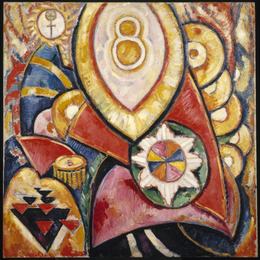 《第48幅画》马斯登·哈尔特里(Marsden Hartley)高清作品欣赏