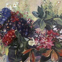 《周年花》马蒂罗斯(Martiros Sarian)高清作品欣赏