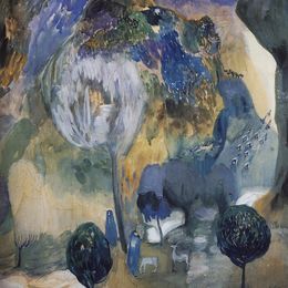 《盛开的群山》马蒂罗斯(Martiros Sarian)高清作品欣赏