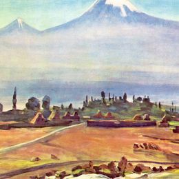 《比拉干》马蒂罗斯(Martiros Sarian)高清作品欣赏