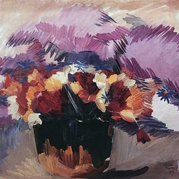 《花》马蒂罗斯(Martiros Sarian)高清作品欣赏