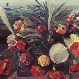 《花》马蒂罗斯(Martiros Sarian)高清作品欣赏