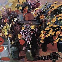 《塞文山花》马蒂罗斯(Martiros Sarian)高清作品欣赏
