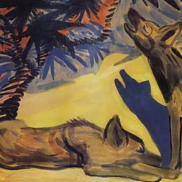 《鬣狗》马蒂罗斯(Martiros Sarian)高清作品欣赏