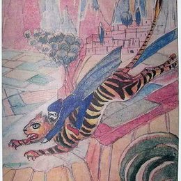 《亚美尼亚民间故事的插图》马蒂罗斯(Martiros Sarian)高清作品欣赏