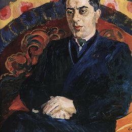 马蒂罗斯(Martiros Sarian)高清作品:Portrait of composer Aram Khachaturian