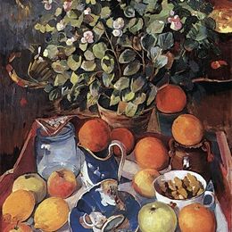 《静物》马蒂罗斯(Martiros Sarian)高清作品欣赏