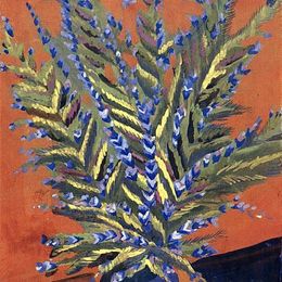 《野花》马蒂罗斯(Martiros Sarian)高清作品欣赏