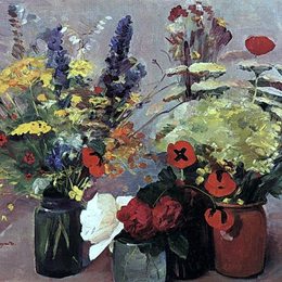 《野花》马蒂罗斯(Martiros Sarian)高清作品欣赏