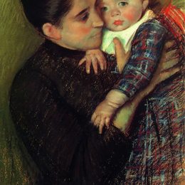 《海涅》玛丽·卡萨特(Mary Cassatt)高清作品欣赏