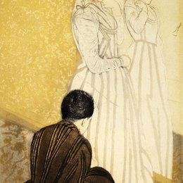 《拟合》玛丽·卡萨特(Mary Cassatt)高清作品欣赏