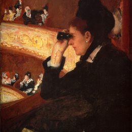 《歌剧》玛丽·卡萨特(Mary Cassatt)高清作品欣赏