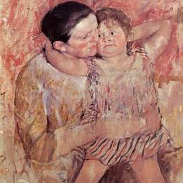 《妇女儿童》玛丽·卡萨特(Mary Cassatt)高清作品欣赏