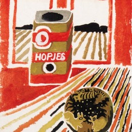 《咖啡壶静物》玛丽·费登(Mary Fedden)高清作品欣赏