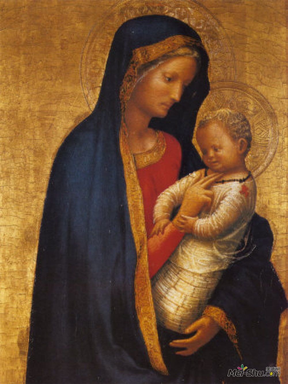 《圣母玛利亚》马萨乔(masaccio)高清作品欣赏