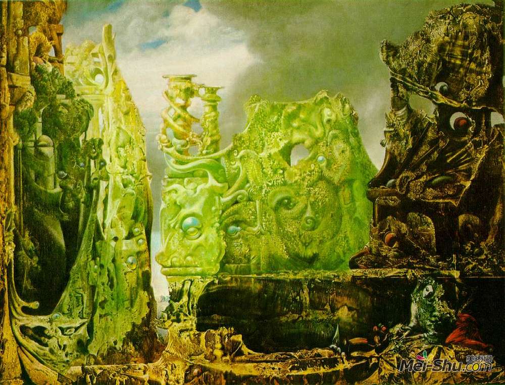 马克斯·恩斯特(max ernst)高清作品《沉默之眼》