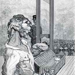 马克斯·恩斯特(Max Ernst)高清作品:Illustration to &amp;ampquotA Week of Kindness&amp;ampquot