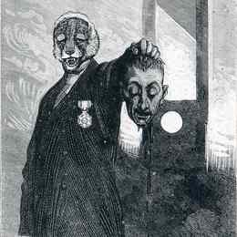 马克斯·恩斯特(Max Ernst)高清作品:Illustration to &amp;ampquotA Week of Kindness&amp;ampquot