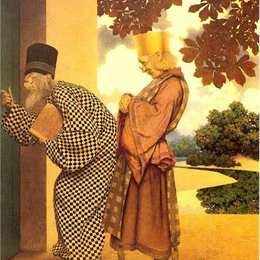 《偷窃贼》马科斯菲尔德·帕里斯(Maxfield Parrish)高清作品欣赏