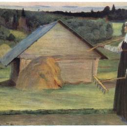 《夏天》米哈伊尔·涅斯捷罗夫(Mikhail Nesterov)高清作品欣赏