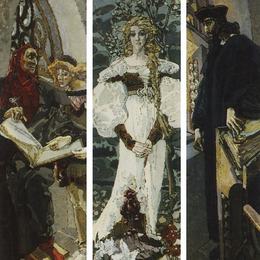 《浮士德》米哈伊尔·弗贝鲁尔(Mikhail Vrubel)高清作品欣赏