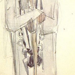 米哈伊尔·弗贝鲁尔(Mikhail Vrubel)高清作品:Kudma, the sorcerer (Costume design for the opera &amp;ampquot