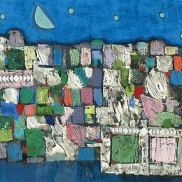 《西壁》莫迪凯·阿尔顿(Mordecai Ardon)高清作品欣赏