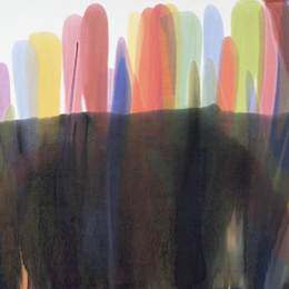 莫里斯·刘易斯(Morris Louis)高清作品:Floral V