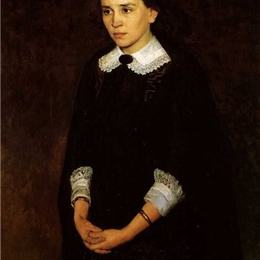 米科拉雅罗申科(Mykola Yaroshenko)高清作品:Portrait of P.Strepetova