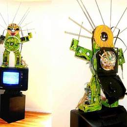 《尾翼》白南准(Nam June Paik)高清作品欣赏