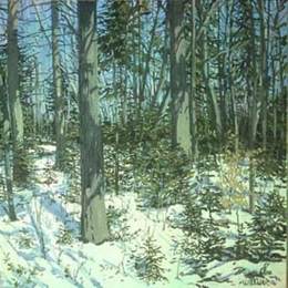 《小云杉研究》尼尔·韦利弗(Neil Welliver)高清作品欣赏