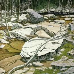 《蓝池》尼尔·韦利弗(Neil Welliver)高清作品欣赏