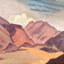 尼古拉斯·罗瑞奇(Nicholas Roerich)高清作品:Baltistan (The border with Ladakh)