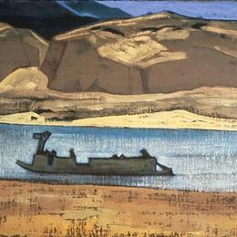 尼古拉斯·罗瑞奇(Nicholas Roerich)高清作品:Brahmaputra (Tsangpo)