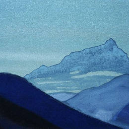《珠穆朗玛峰》尼古拉斯·罗瑞奇(Nicholas Roerich)高清作品欣赏
