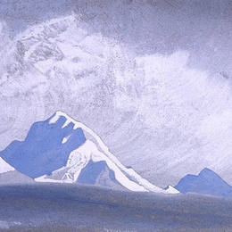 《喜马拉雅山脉》尼古拉斯·罗瑞奇(Nicholas Roerich)高清作品欣赏