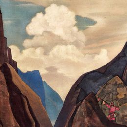 尼古拉斯·罗瑞奇(Nicholas Roerich)高清作品:Message from Shambhala