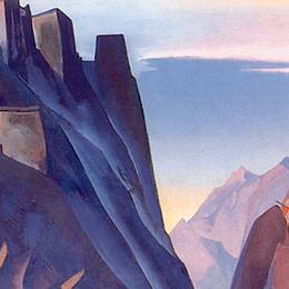 尼古拉斯·罗瑞奇(Nicholas Roerich)高清作品:Message from Shambhala