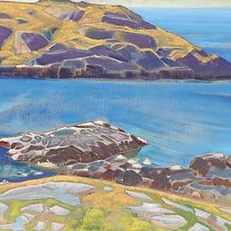 尼古拉斯·罗瑞奇(Nicholas Roerich)高清作品:Monhegan (Dreaminess)