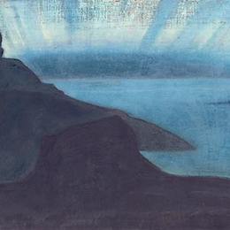 尼古拉斯·罗瑞奇(Nicholas Roerich)高清作品:Monhegan (Shining of night)