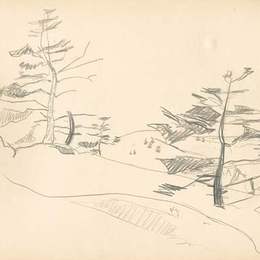 尼古拉斯·罗瑞奇(Nicholas Roerich)高清作品:Monhegan (study)