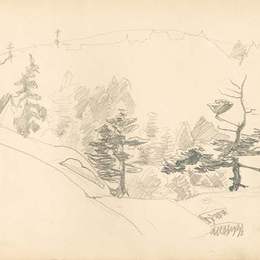 尼古拉斯·罗瑞奇(Nicholas Roerich)高清作品:Monhegan (study)