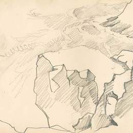 尼古拉斯·罗瑞奇(Nicholas Roerich)高清作品:Monhegan (study)