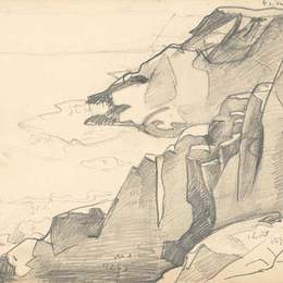 尼古拉斯·罗瑞奇(Nicholas Roerich)高清作品:Monhegan (study)