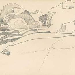 尼古拉斯·罗瑞奇(Nicholas Roerich)高清作品:Monhegan (study)