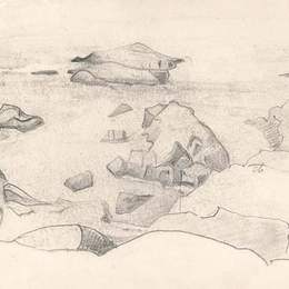 尼古拉斯·罗瑞奇(Nicholas Roerich)高清作品:Monhegan (study)