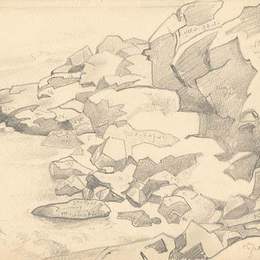 尼古拉斯·罗瑞奇(Nicholas Roerich)高清作品:Monhegan (study)