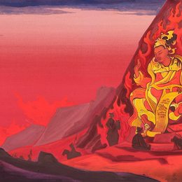 尼古拉斯·罗瑞奇(Nicholas Roerich)高清作品:Order of Rigden Jyepo