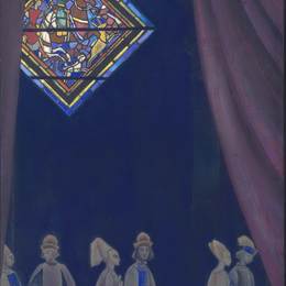 《过去的阴影》尼古拉斯·罗瑞奇(Nicholas Roerich)高清作品欣赏