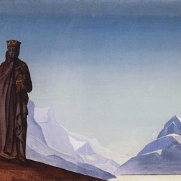 《拥有世界的她》尼古拉斯·罗瑞奇(Nicholas Roerich)高清作品欣赏